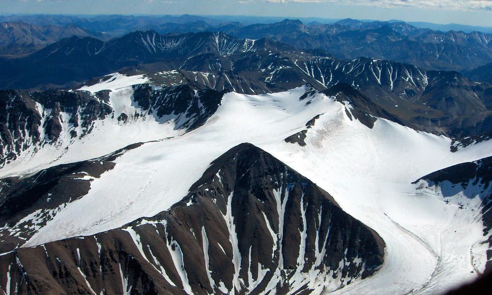 Mountains and glacier, Alaska