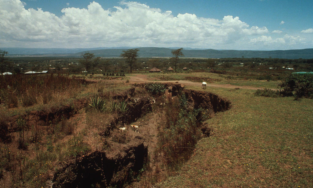 Soil erosion in Kenya