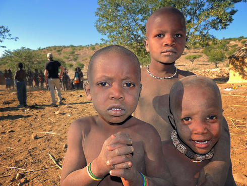 children in Namibia