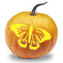 Butterfly Pumpkin Stencil