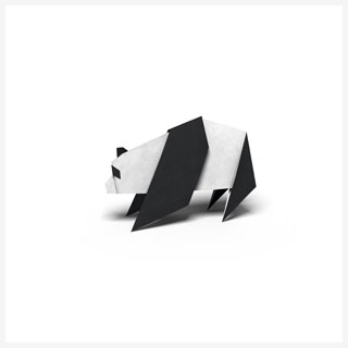 Panda origami