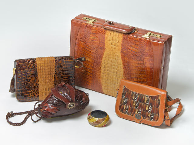 Products made from reptiles