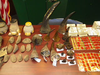 confiscated items
