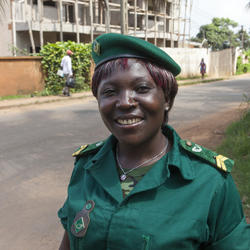 Mary Ashu, ranger in Cameroon