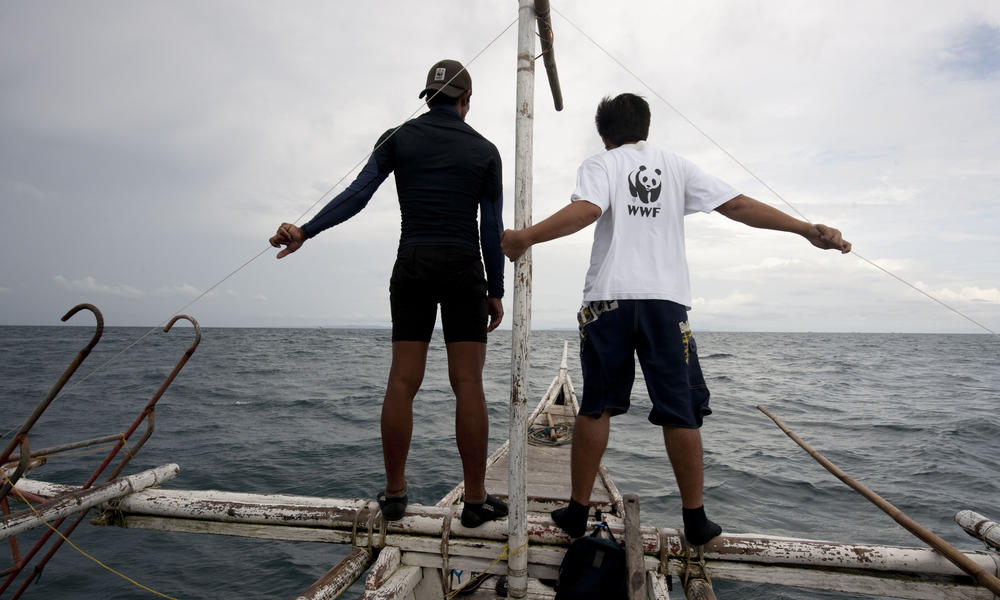 men on boat