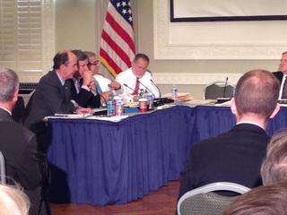 Cater Roberts at US Advisory Council on Wildlife Trafficking meeting