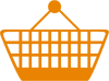 Sea turtle infographic shopping basket