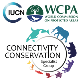 CCSG IUCN WCPA Connectivity Conservation Specialist Group Logo