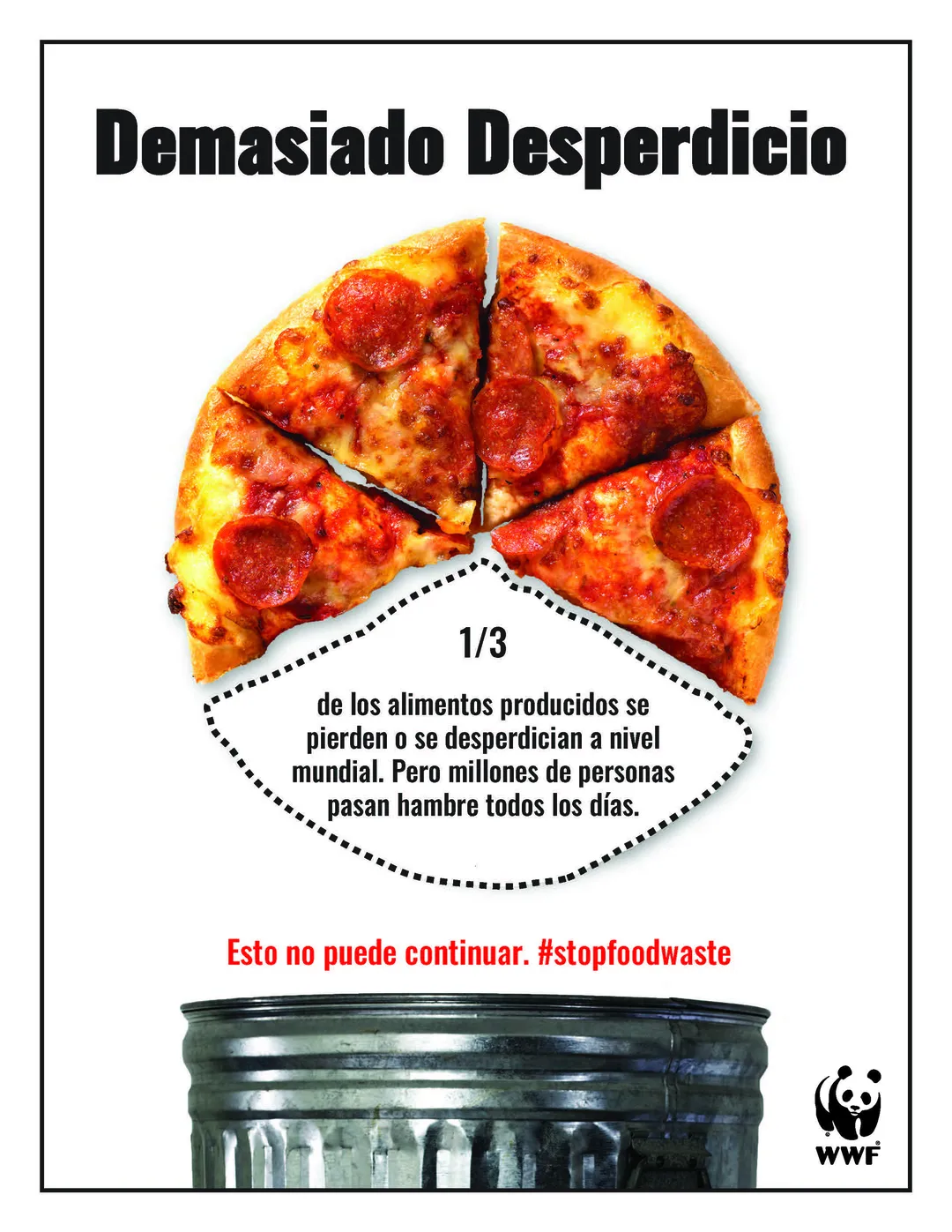 Food Waste Warriors Póster 9-12 Spanish