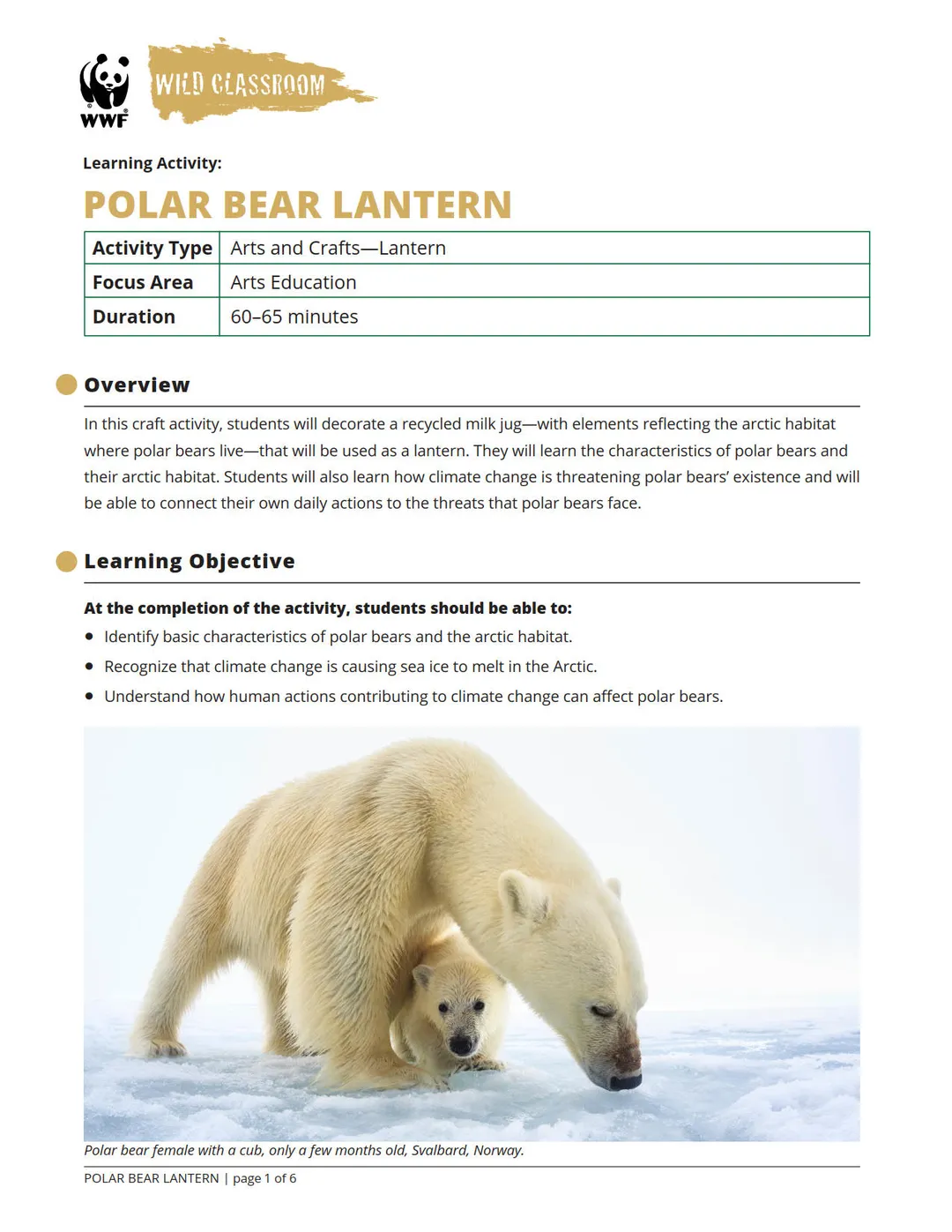 Polar Bear Lantern