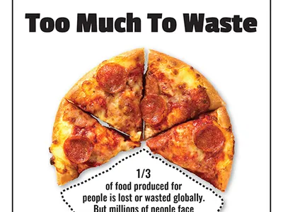 Too Much To Waste Poster