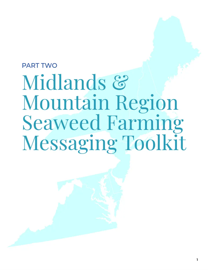 Midlands and Mountain Region Seaweed Farming