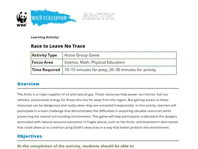 Race To Leave No Trace