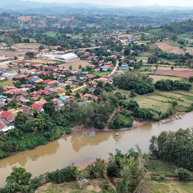 River in Nam Poui Laos