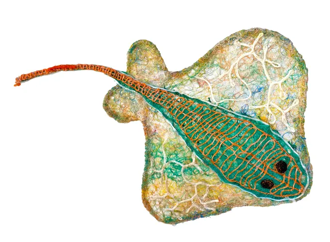 Stingray sculpture