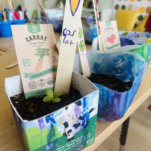 Garden starter kit made by students