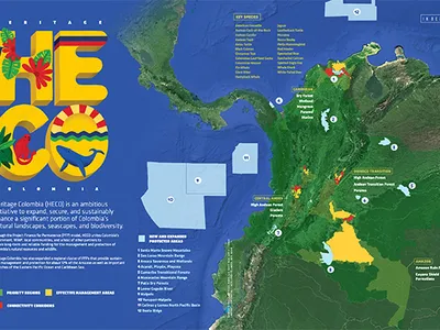 Map of HECO region