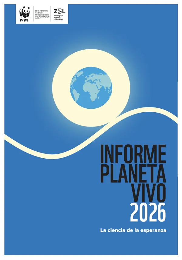 Cover image of the 2026 El Informe Planeta Vivo