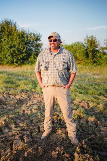 Shawn Peebles of Peebles Organic Farms