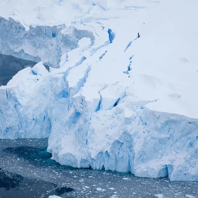 Glacier in Antarctica