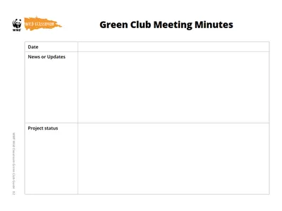 Meeting Minutes Log