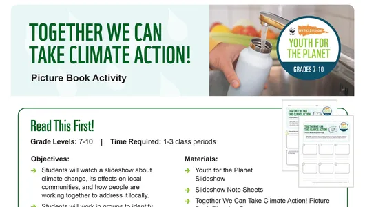 A preview of the first page of the activity
