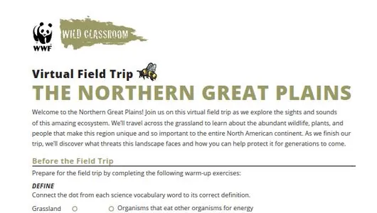 Virtual Field Trip to the Northern Great Plains