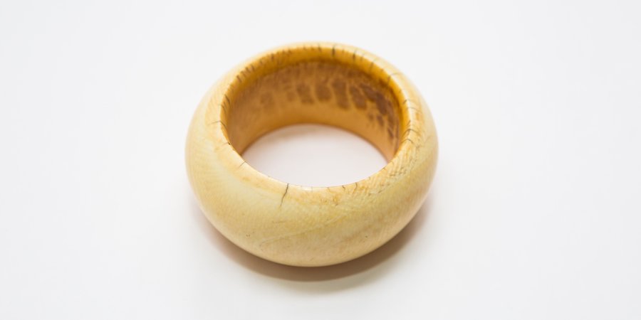 A ring made of ivory