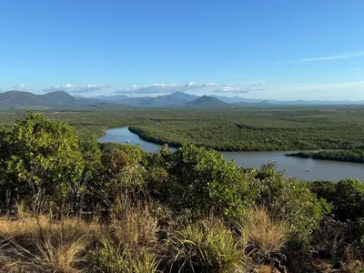A view of Ambaro Bay mangroves from the village of Amkiabe in Madagascar.