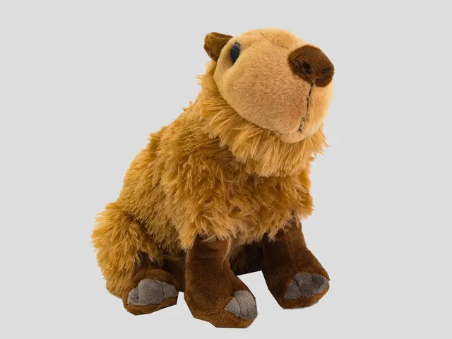 Un capibara - animal de peluche