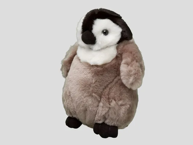 Emperor penguin chick plush