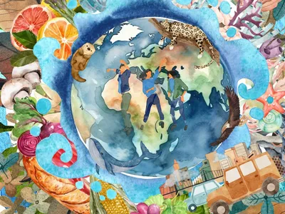 Watercolor illustration