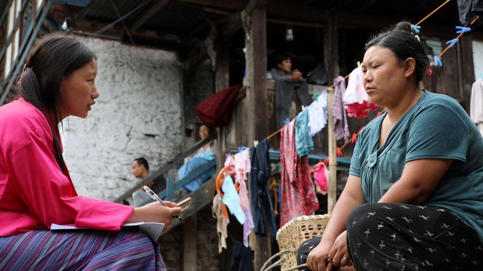 WWF-Bhutan carried out surveys across Trongsa District, capturing thoughts from a number of different community voices.