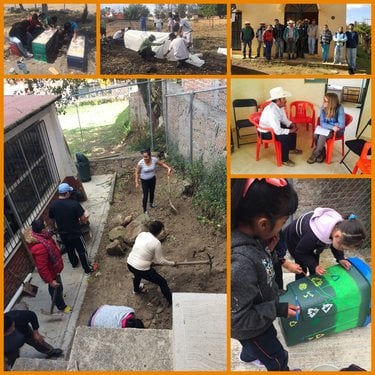 Collage of photos from Mexico Climate Crowd