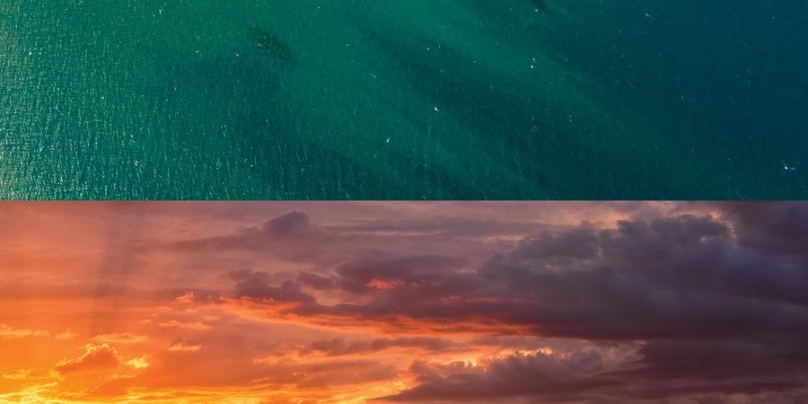 Ocean and sky textures