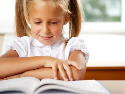 Girl reading
