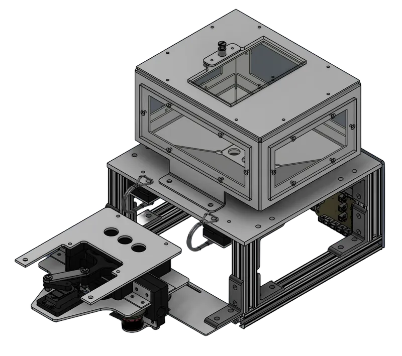 Illustration of triple-shooter design