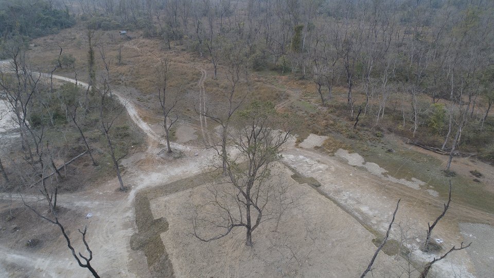 Artificial rhino mound_WAIF_Samir Jung Thapa
