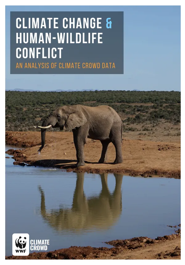 Cover page of the Climate Crowd report