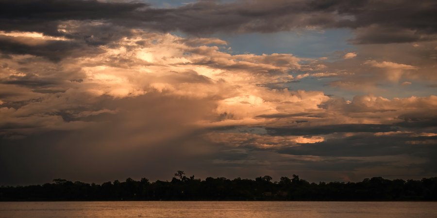 Sunset sky