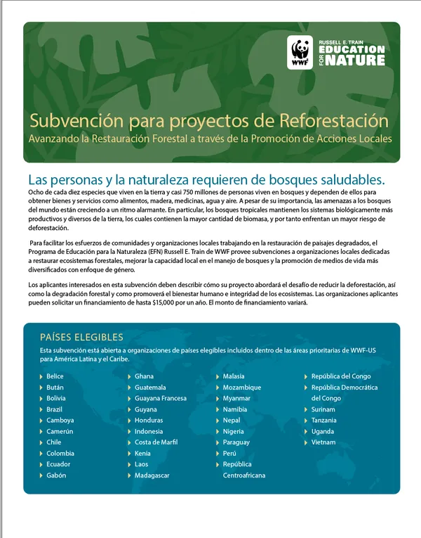 EFN Grant Spanish