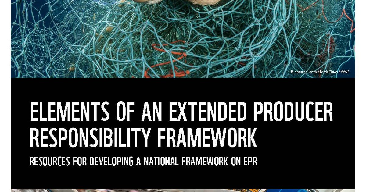 Extended Producer Responsibility Framework Resources | WWF