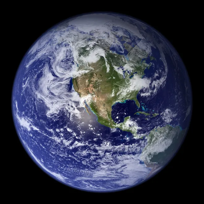 Photo of Earth from space