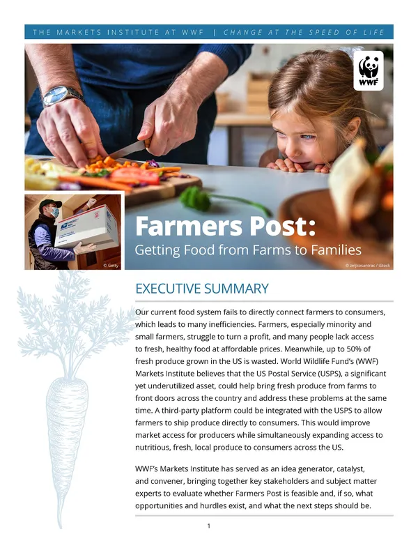 Cover image for "Farmers Post: Getting Food from Farms to Families"