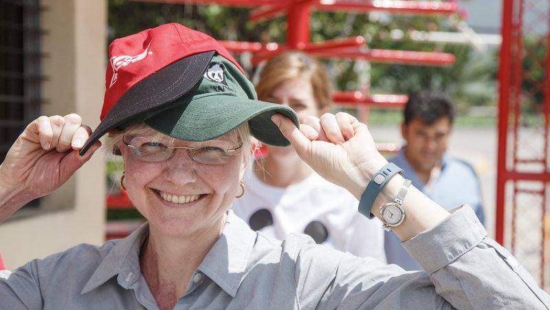 Senior Freshwater scientest for WWF wears two hats at the ABASA Coca-Cola bottling company in Guatemala.