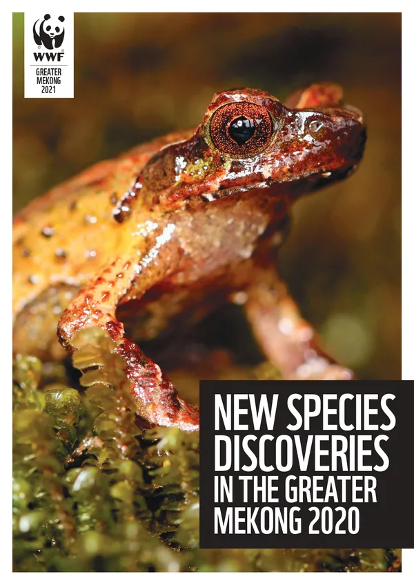 Greater Mekong species discovery report title page