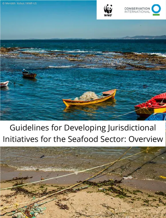 Report cover with photo of fishing canoes on beach