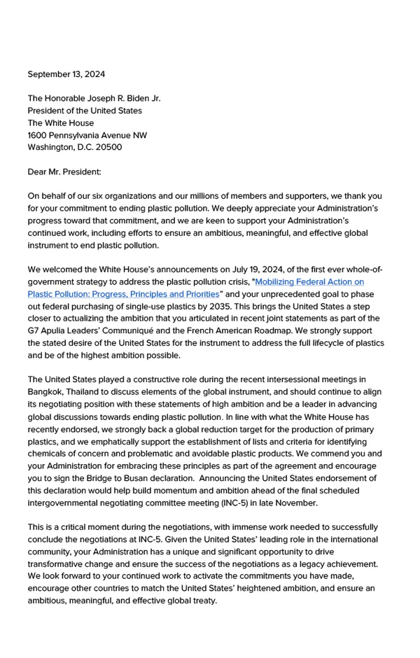 Cover of letter