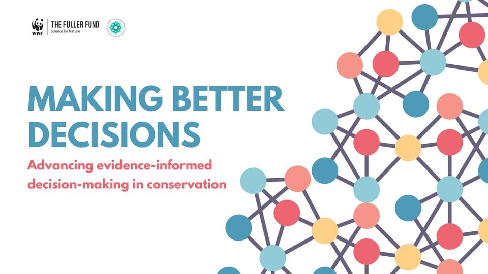 The title of the symposium is written out on the left. On the right is an abstract graphic of multicolored dots connected by lines.