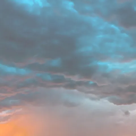 A stormy sky